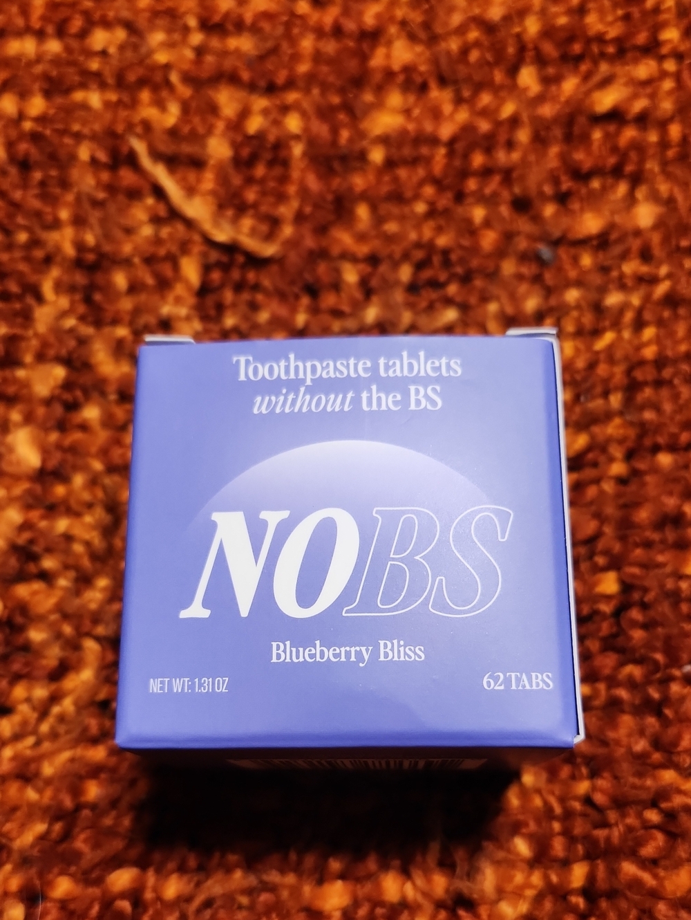 Blueberry Bliss Toothpaste Tablets - Blue